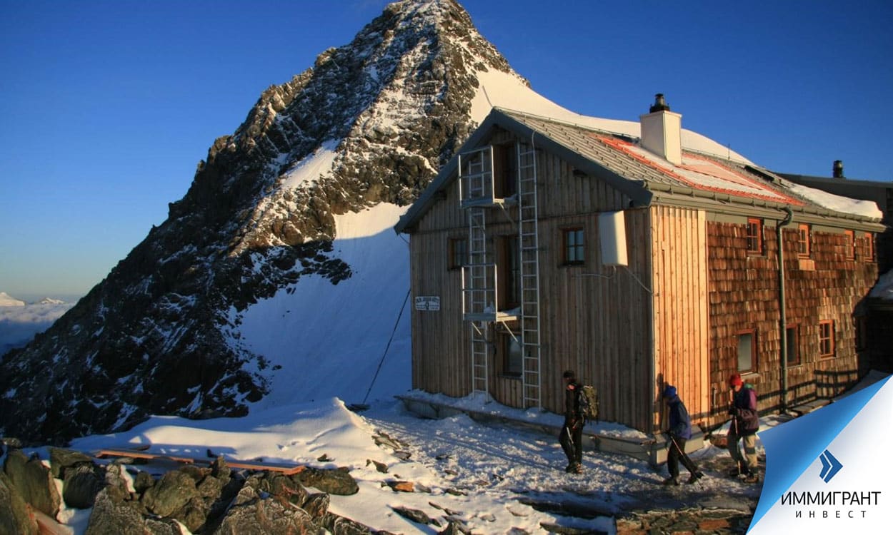 Erzherzog-Johann-Hütte – горный дом на высоте 3454 м