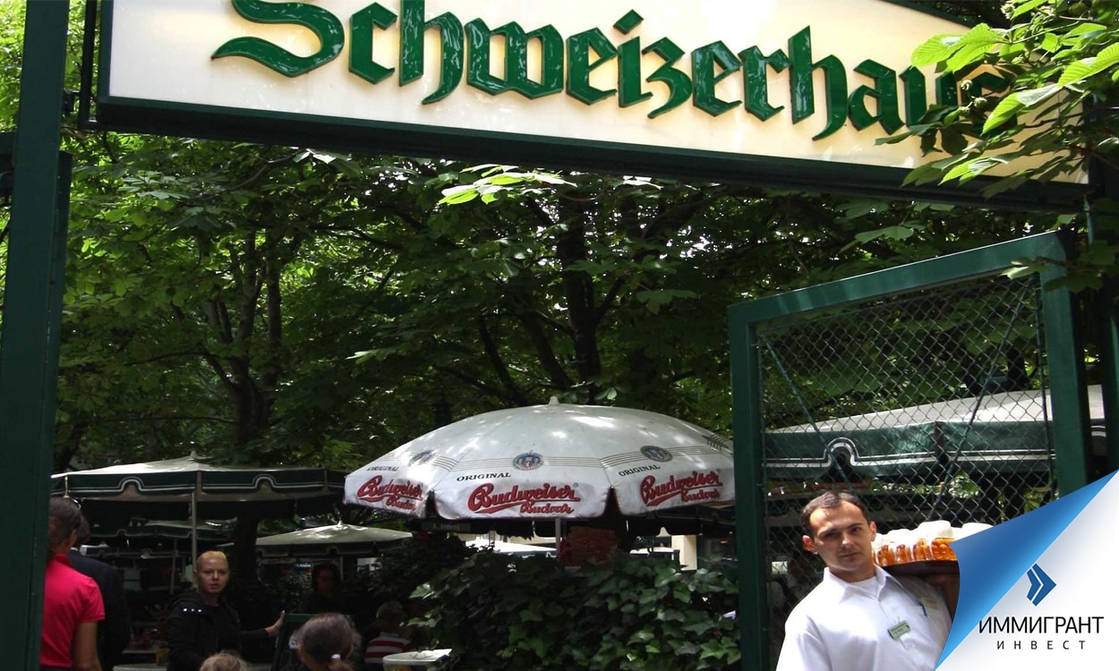 Schweizerhaus входит в пятерку лучших пивных садов в Вене